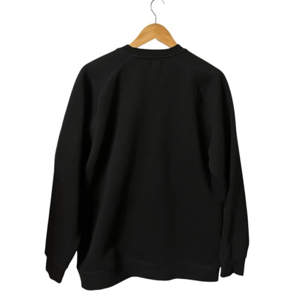 Brunette The Label Black Crew Oversized Sweatshirt BRUNETTE - size S/M - Picture 5 of 6